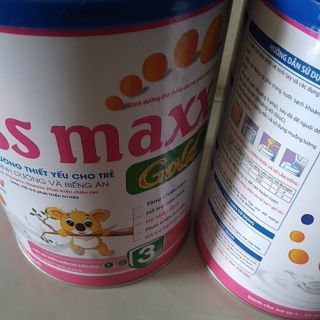 Sữa bột kissmax grow 4hộp.tặng kèm quà thú nhún.
