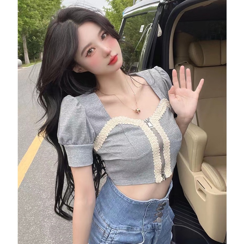 Áo Sơ Mi Ngắn Tay Thời Trang Mùa Hè Dễ Phối Đồ Dành Cho Nữ