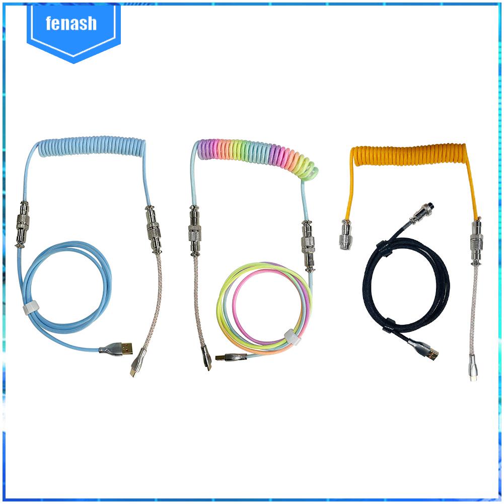 ✪Dây Cáp Nối Bàn Phím Cơ RGB 2.8m Type C USB