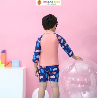 Bộ đồ bơi trẻ em dollarkids in hình gấu dành cho bé trai từ 10kg đến size - ảnh sản phẩm 5