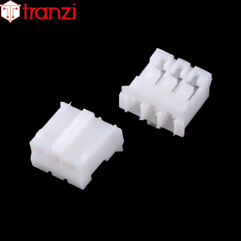 Vỏ header 2.0mm PH2.0 3P 7mm trắng - túi 50 cái