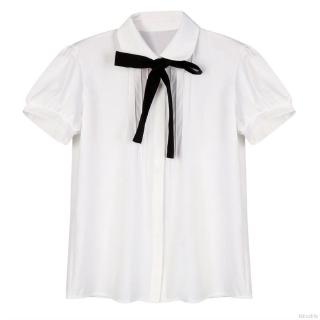 Áo sơ mi có cột nơ cho nữ
