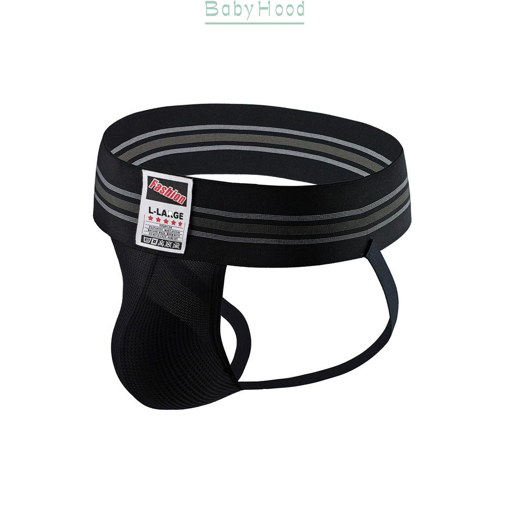 Mens Sexy Jock Strap Underwear Mesh Breathable Brief Sports Thongs Pouch Panties#BBHOOD