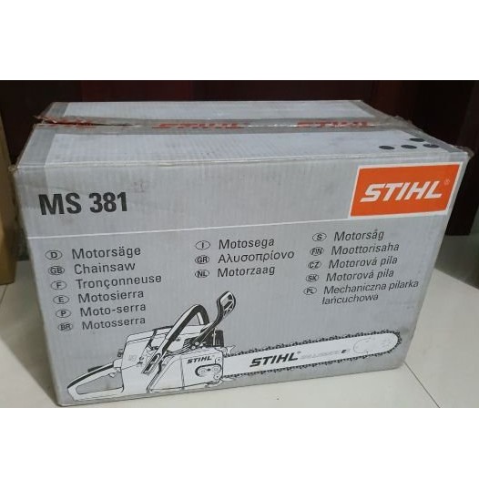 [Giảm Giá 50%] Máy Cưa Xích Cầm Tay Chính Hãng STIHL MS-381, máy cưa xích chạy xăng, máy cưa cầm tay