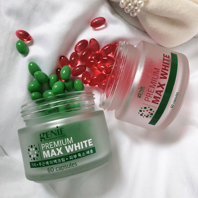 Viên trắng da Genie Max White