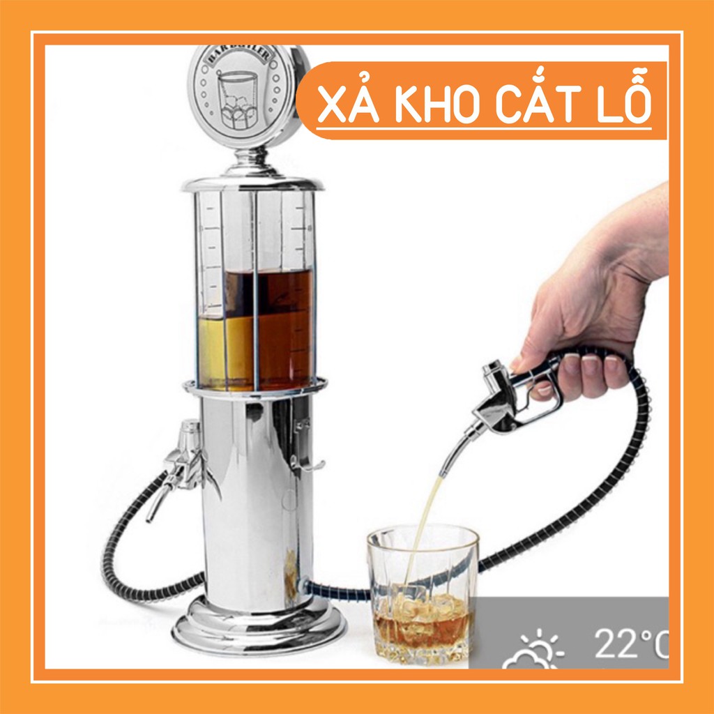 Bình bơm rượu bia kiểu cây xăng độc đáo