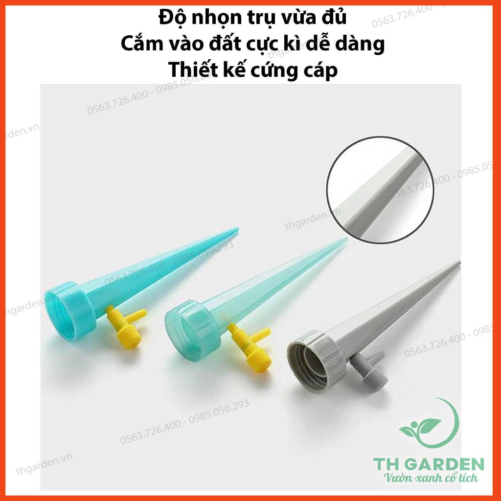 Vòi Tưới Cây Nhỏ Giọt Tự Động Chảy Chậm - Lắp Vừa Nhiều Mẫu Chai Trên Thị Trường ( Lavie, Coca, 0 Độ...)