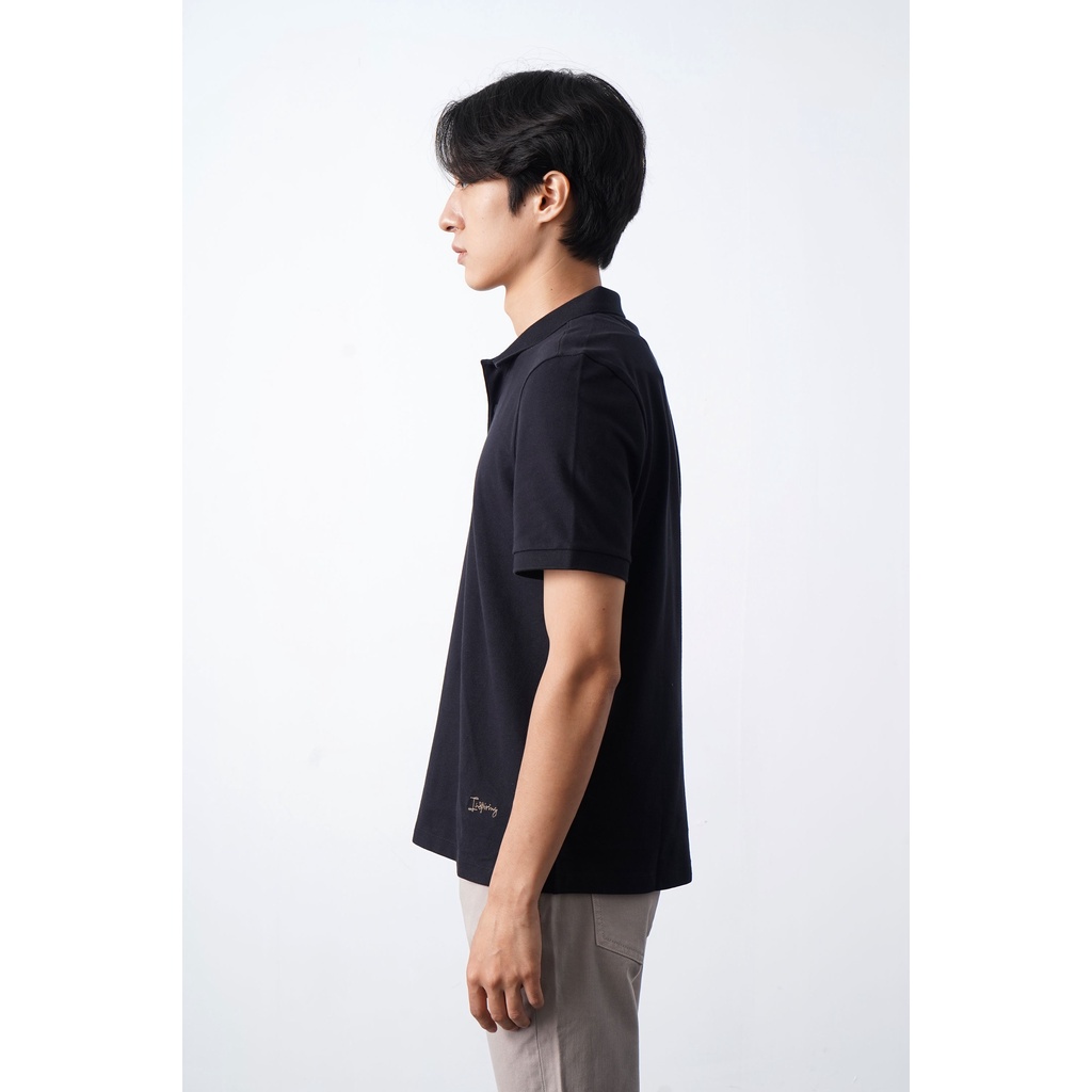 Áo Polo basic, thêu. FITTED - Routine 10F21POL027C