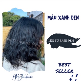 COMBO Nhuộm Xanh Đen ( tặng kèm oxy trợ )