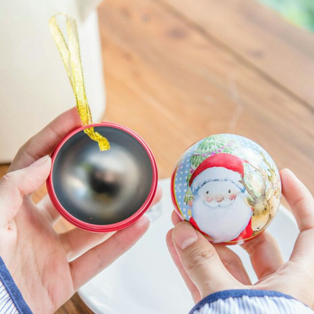 Quả Châu trang trí - Hộp quà tặng, quả châu đựng kẹo Giáng sinh