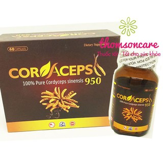 Viên uống Đông trùng hạ thảo Cordaceps - Giúp tăng cường sức khỏe - Nhập khẩu Canada