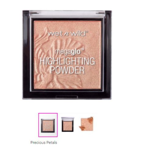 Phấn bắt sáng Wet n Wild MegaGlo Highlighting màu Precious Petals (Bill Mỹ)