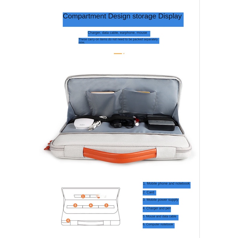 Túi Đựng Laptop Chống Thấm Nước Kích Cỡ Lớn 13/13/14/15/15.6 Inch