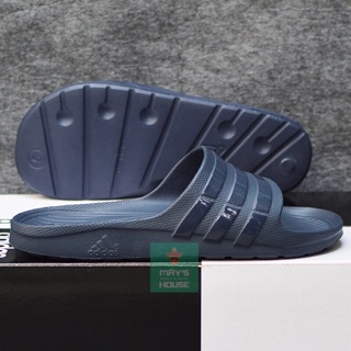 [☘️ADIDAS®☘️]- DÉP ĐÚC DURAMO SLIDES- Xanh đen S/Xanh đen