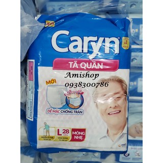 Tã quần Caryn M32/L28 MẪU MỚI THÁNG 10/2019