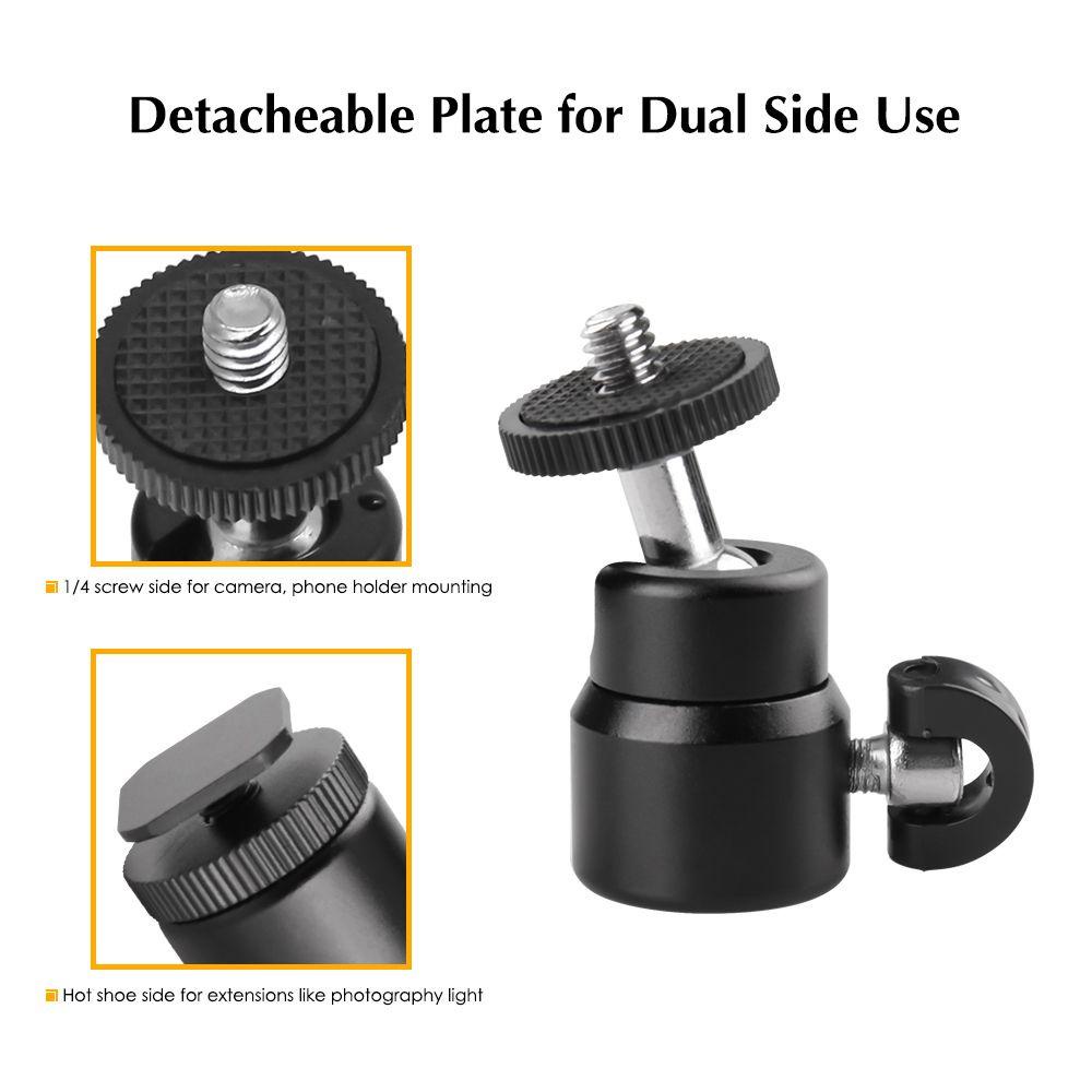 Giá Đỡ Ba Chân Xoay 360 Độ 1 / 4 &quot;Dùng Để Chụp Ảnh Selfie