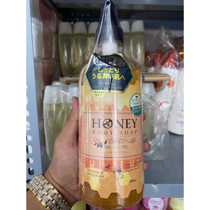 Sữa tắm Honey mật ong dưỡng da 500ml