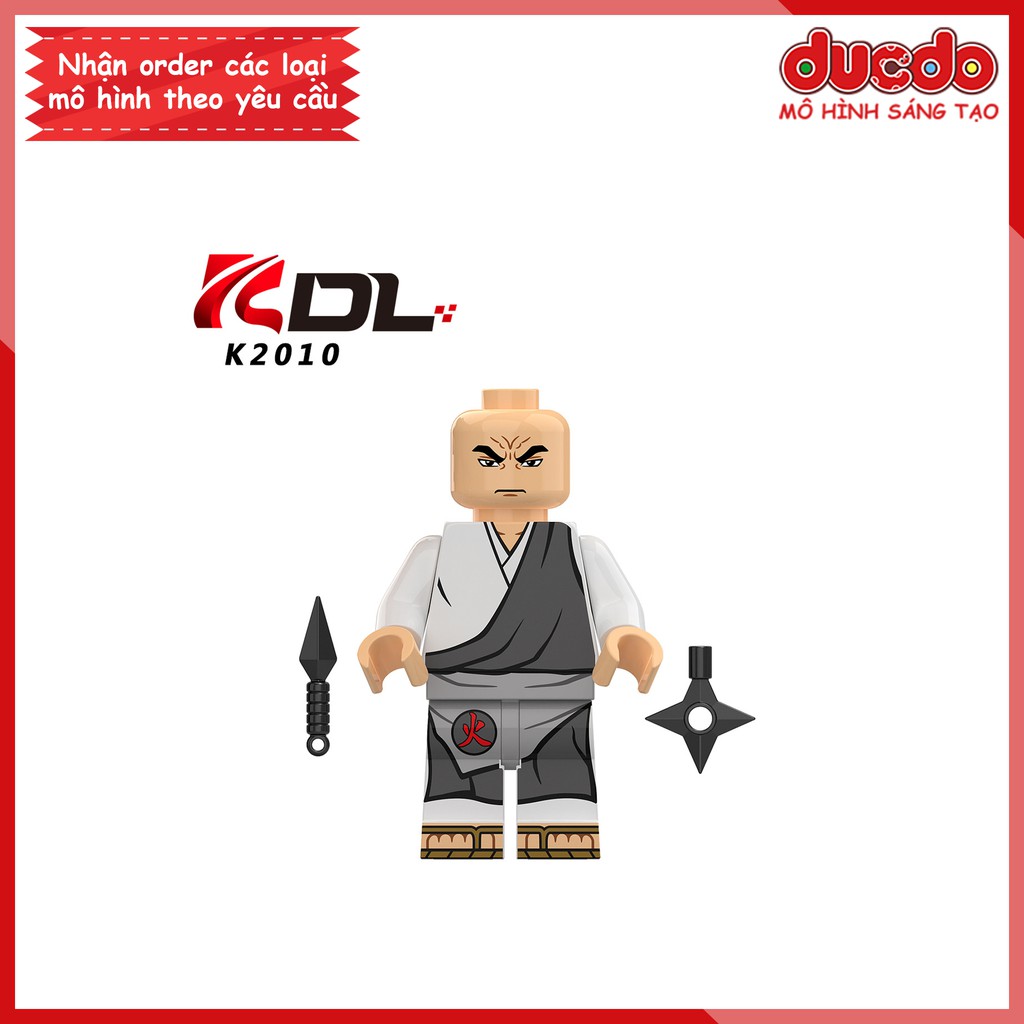 Minifigures các nhân vật Uchiha Sasuke trong Naruto - Đồ chơi Lắp ghép Xếp hình Mô hình Mini KDL802