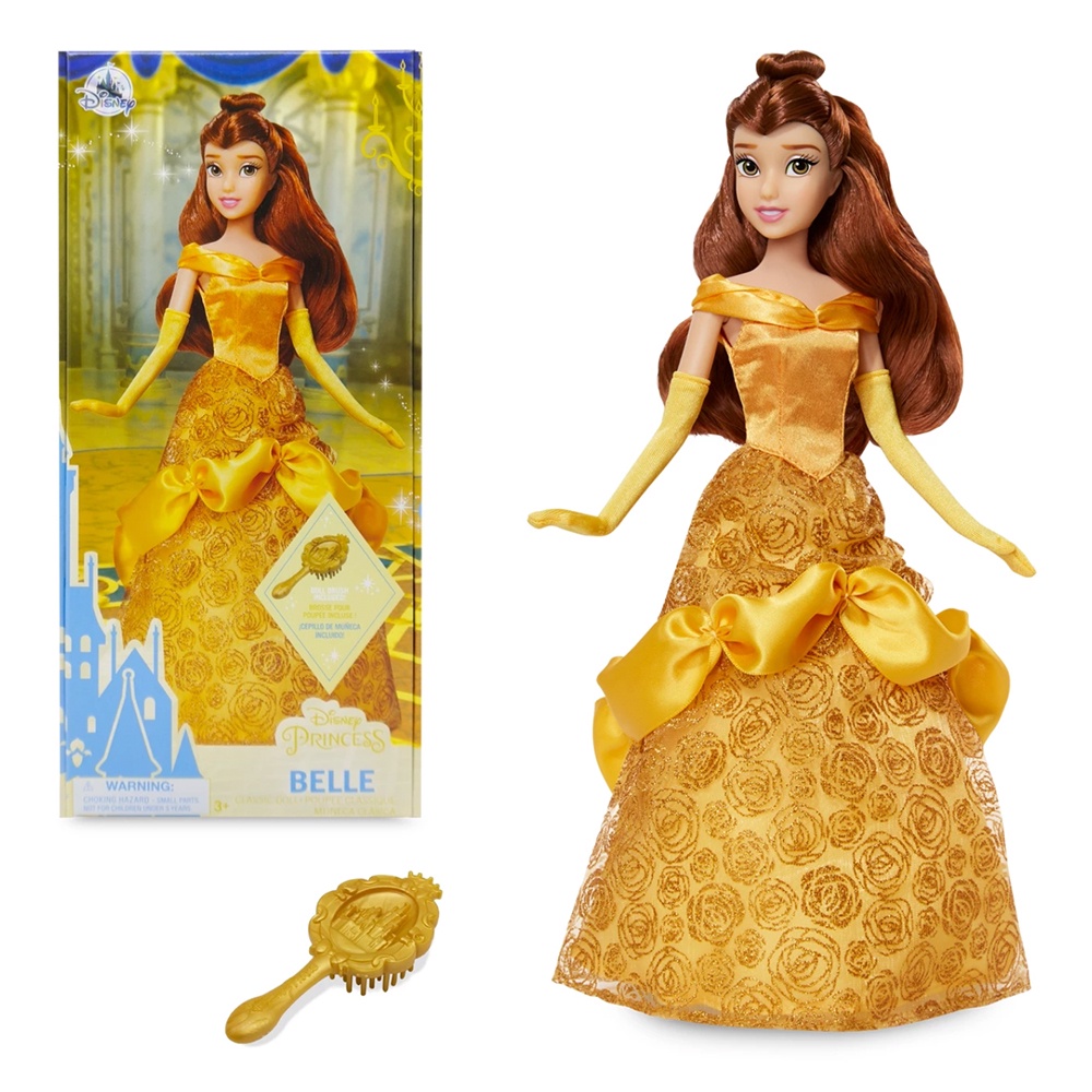 MỚI Búp Bê Công Chúa Belle Nguyên Bản Trong Phim Hoạt Hình Disney Classic Doll