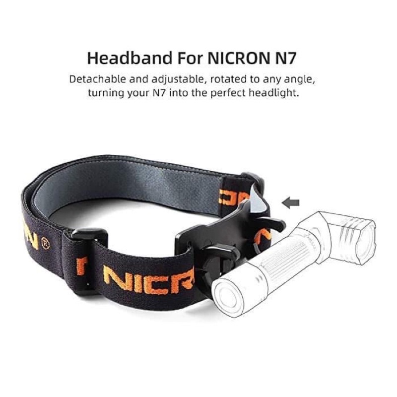 Dây Đeo Đầu Nicron HB10 Cho B74e / H10R / B74 / B74camo / B74uv / F51 Giá Đỡ Kẹp Đội Đầu