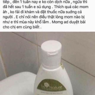 Nước rửa  phụ  khoa.