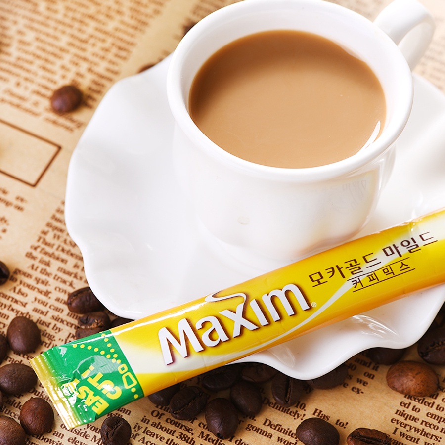 Cà Phê Hòa Tan Maxim Mocha Hàn Quốc Hộp 20 Gói
