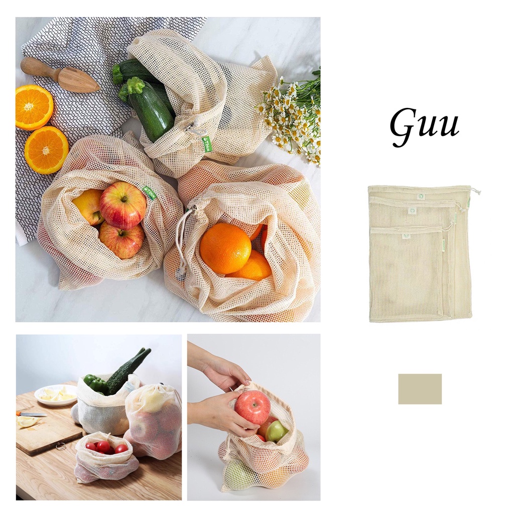 Túi lưới đựng thực phẩm thay thế túi nilon, tiện lợi, bảo vệ môi trường