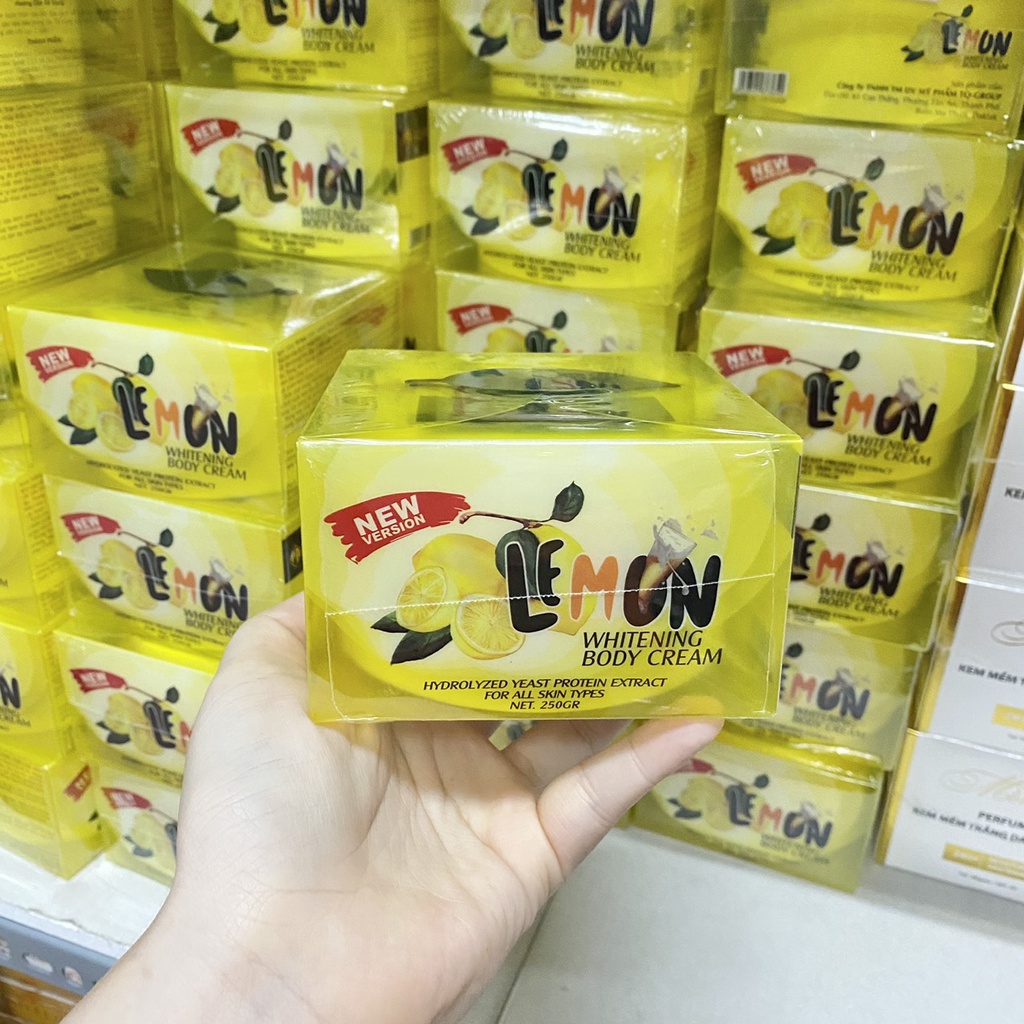 [Chính hãng] Kem Body Lemon - Body chanh dưỡng trắng da Q-Lady - Mỹ phẩm TQ- Group