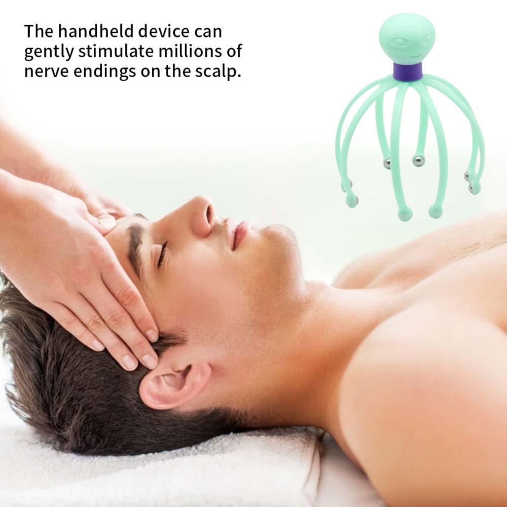 ANEMONE Lược Chải Tóc Massage Da Đầu Hình Bạch Tuộc