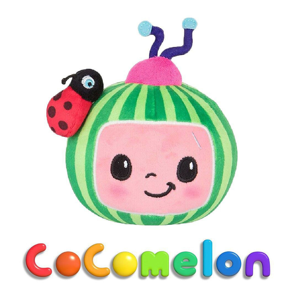 Đồ chơi nhồi bông Cocomelon quả dưa hấu hoạt hình 26cm / 20cm / 17cm