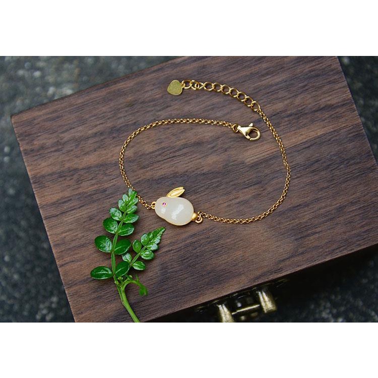 [Hàng Mới] Niche Vòng Tay Hình Thỏ Dễ Thương