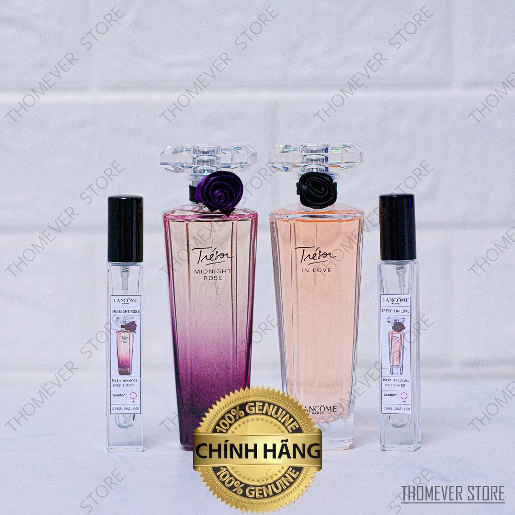 Nước Hoa Nữ Lancome Tresor Midnight Rose & In Love [ Mẫu Thử ]