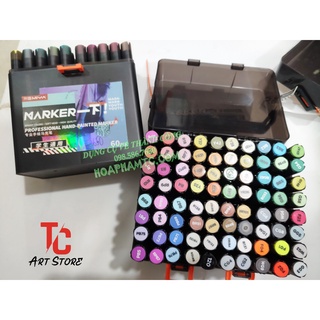 Bộ 60/80 Màu Marker Cao Cấp MIYA ( Professional hand-painted marker)