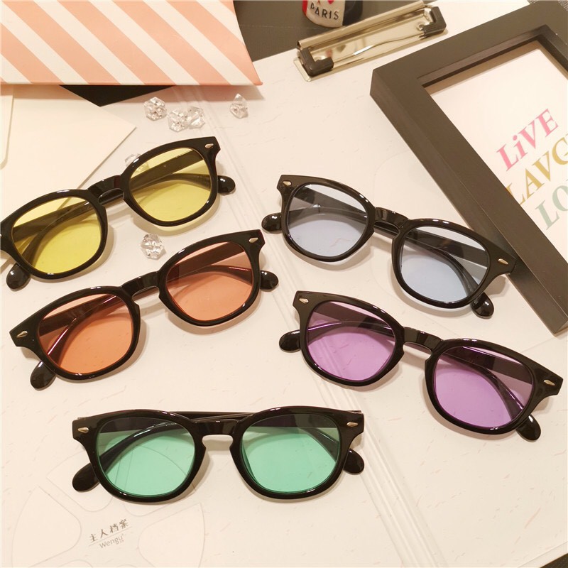 MẮT KÍNH FASHION CHỮ V 552 FORM TRÒN HOT TREND 2021 | BigBuy360 - bigbuy360.vn