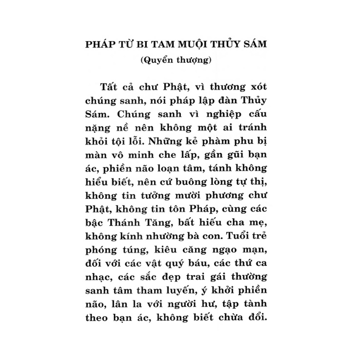 Sách - Từ Bi Thủy Sám Pháp - Ngộ Đạt Thiền Sư