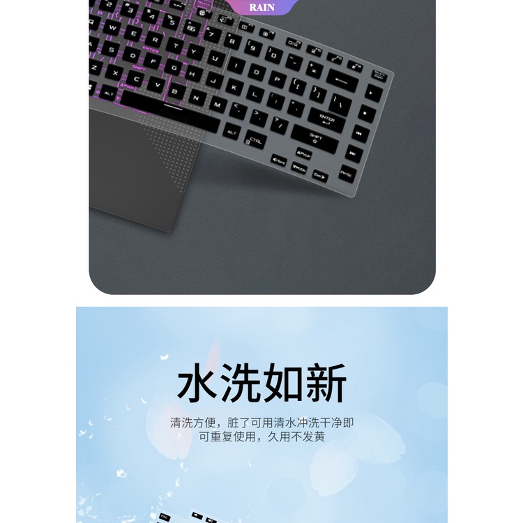 Ultra Miếng Dán Bảo Vệ Bàn Phím Siêu Mỏng Cho Laptop 2021 Asus Rog Strix G15 G513X 15.6 Inch G513 Asus Rog Strix G15