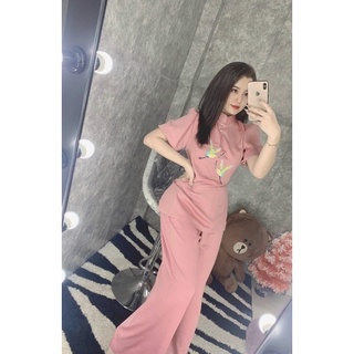 Bộ lam hạc cao cấp - đồ lam đi chùa