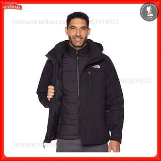 Áo khoác lông vũ nam THE NORTH FACE 3 in 1  ( 3 lớp ) - lót lông nên cực kỳ ấm