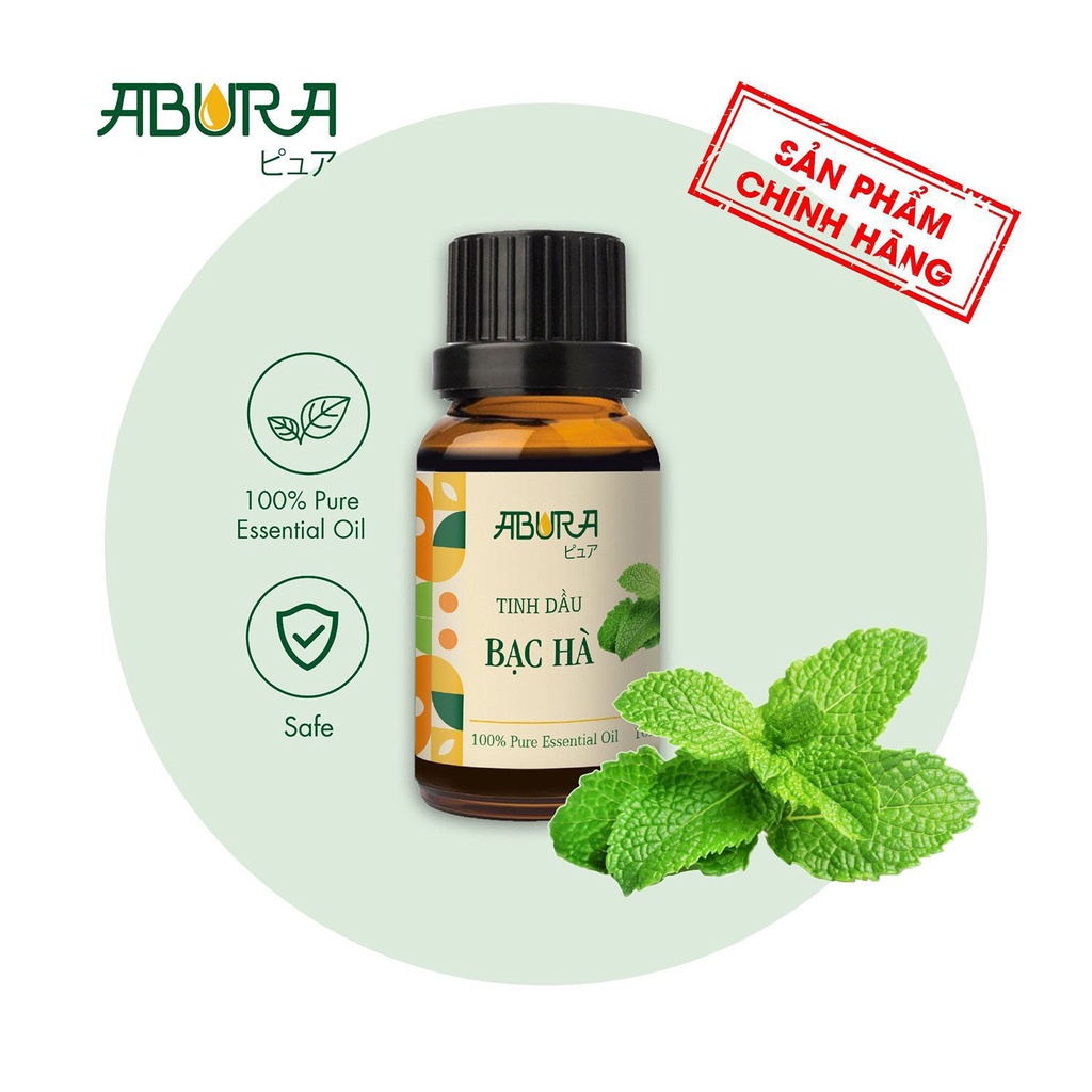 tinh dầu lá Bạc Hà đuổi chuột lọc không khí trong nhà