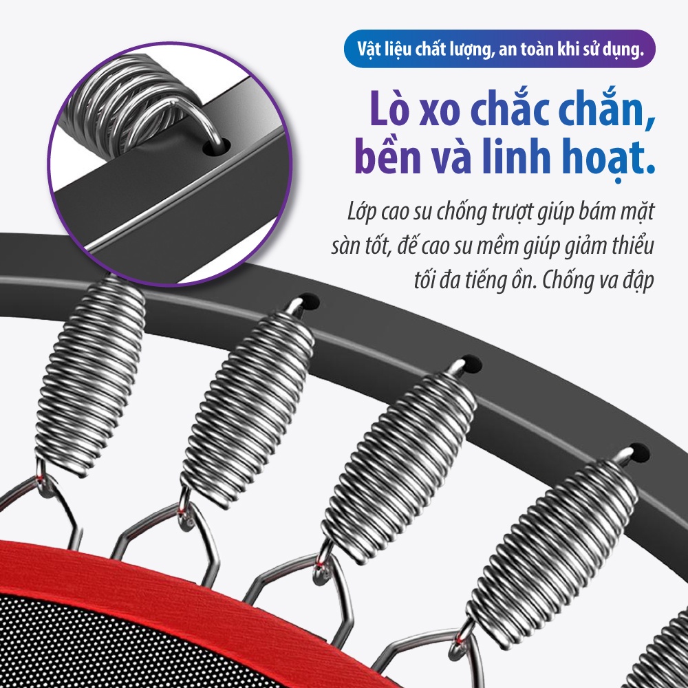 Professionall.gym19-  Sàn nhún 40 inch cao cấp Trampoline dành cho mọi lứa tuổi