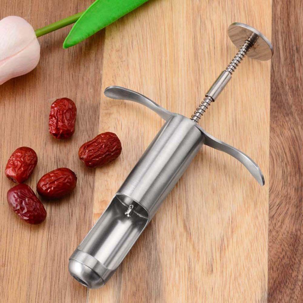 JARRED Dụng Cụ Lấy Lõi Trái Cherry Bằng Thép Không Gỉ