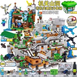kỹ thuật số Mô hình lắp ráp Lego Building Blocks Minecraft Lắp ráp