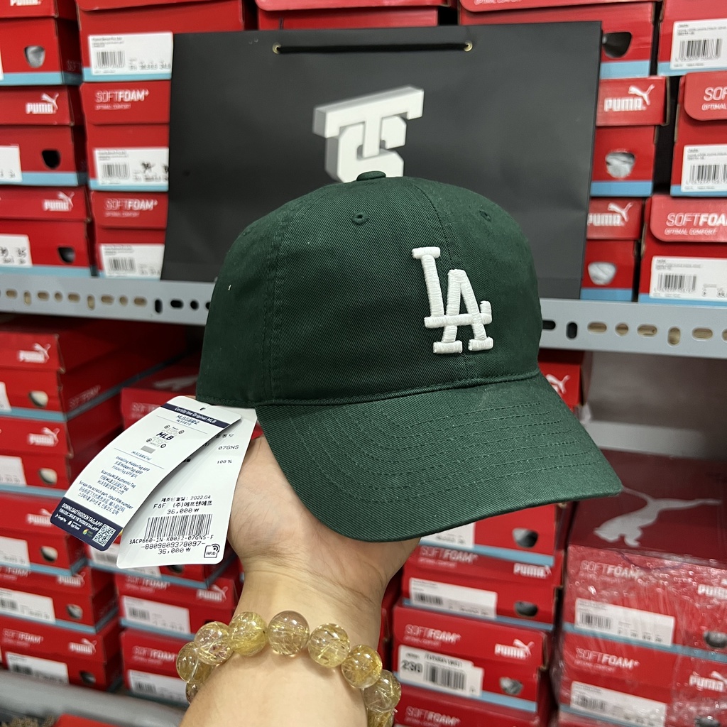 Mũ MLB N-COVER LA DODGERS GREEN FREESIZE 3ACP6601N-07GNS