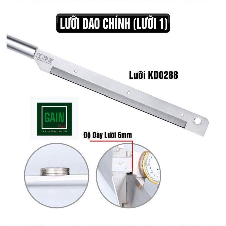 Lưỡi dao thay thế cho dao thái thịt hãng Kitchendao các mã KD0142, KD0270, KD0248, KD0288