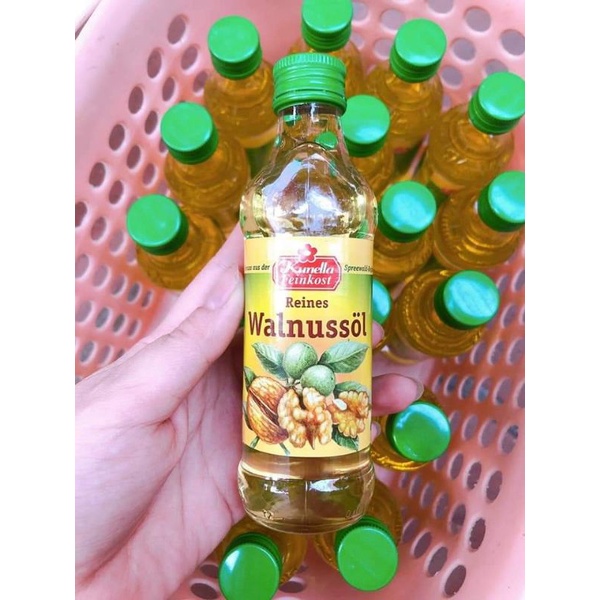 Dầu óc chó đức nguyên chất 100ml cho bé ăn dặm
