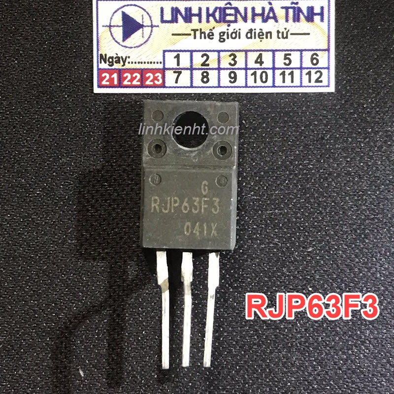 Linh kiện IGBT RJP63F3 63F3 40A 630V tháo máy