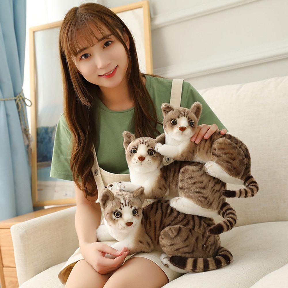 FUTURE Búp Bê Đồ Chơi Hình Chú Mèo Đáng Yêu Trang Trí Nội Thất