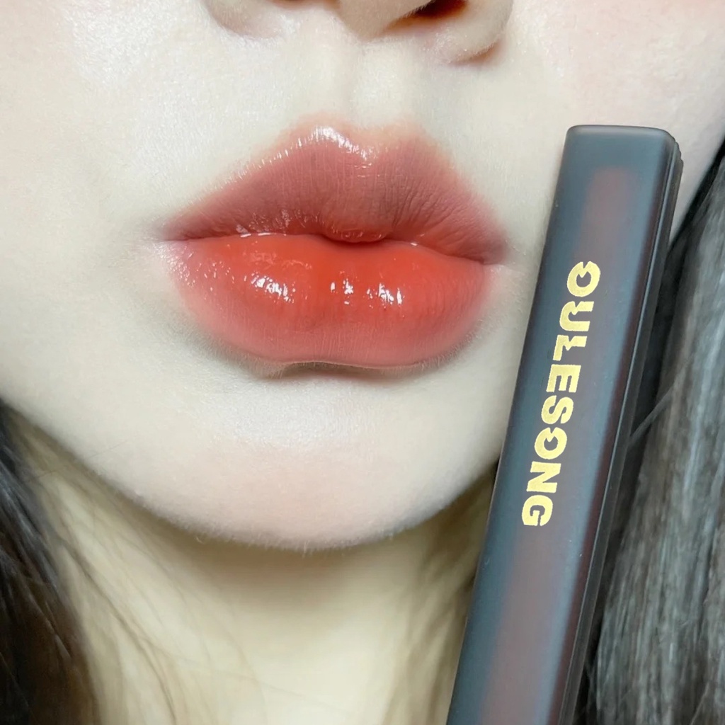 Son Môi Oulesong 6 Màu Tự Nhiên Chống Thấm Nước Lâu Trôi