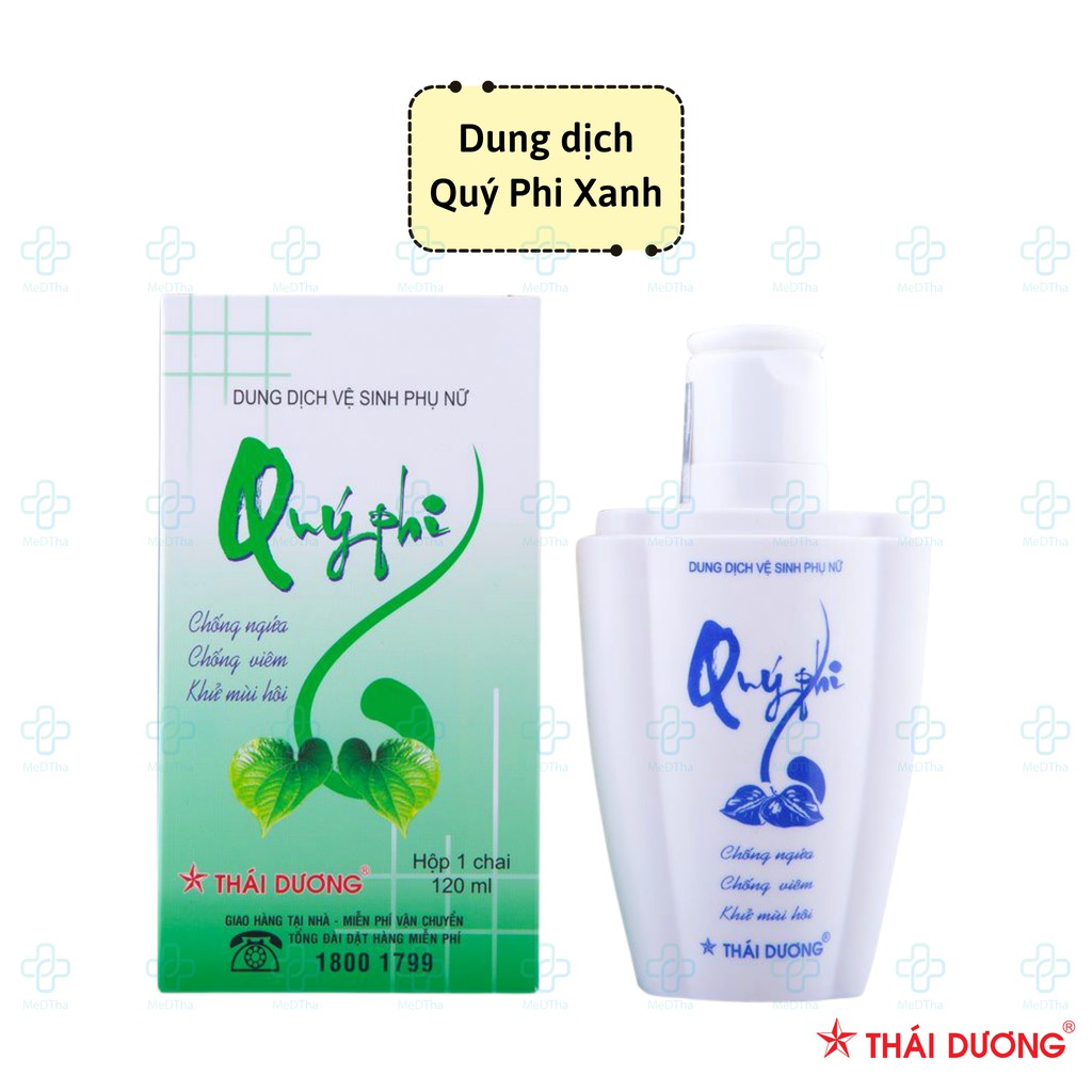 Dung Dịch Vệ Sinh Phụ Nữ Quý Phi - Hỗ trợ Giảm Nấm Ngứa, Giữ Ẩm, Mềm Mát, Khử Mùi (Lọ 120ml) [Chính Hãng]