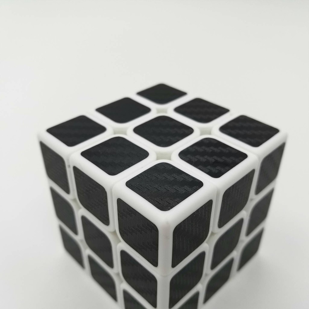 Đồ Chơi Khối Rubik Màu Trắng Trơn Hình Bán Nguyệt Độc Đáo
